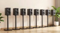 top bookshelf speaker stands