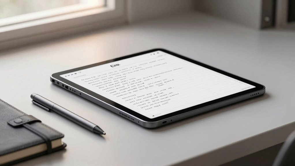 top e ink note tablets