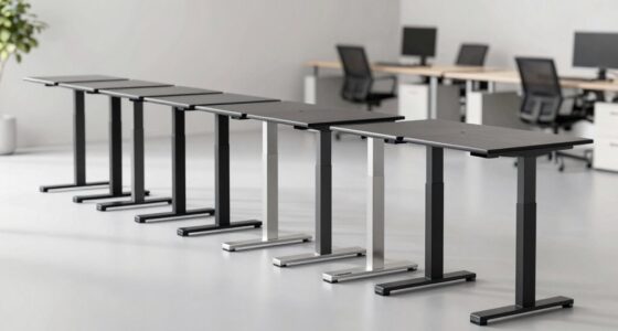 top electric desk frames