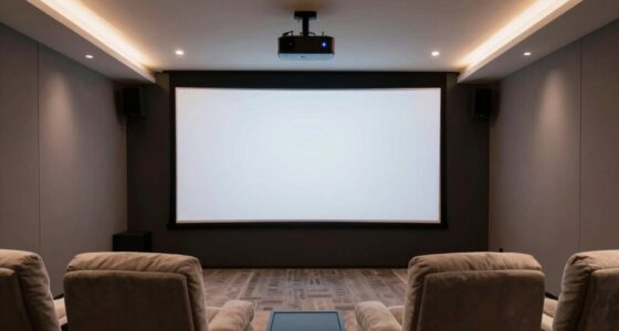 top motorized projector screens