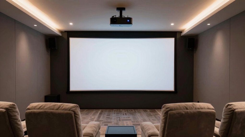 top motorized projector screens