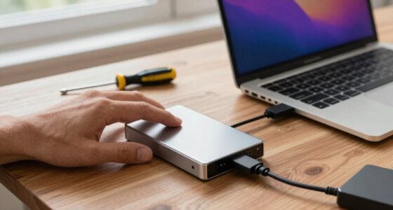troubleshoot external drive detection