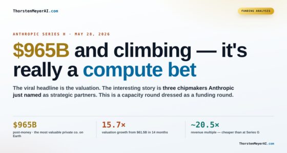 Anthropic's Series H Funding: A Clear Signal of a Compute-Centric Approach
