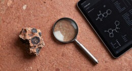A martian rock has lots of carbon on it, and it's not clear why