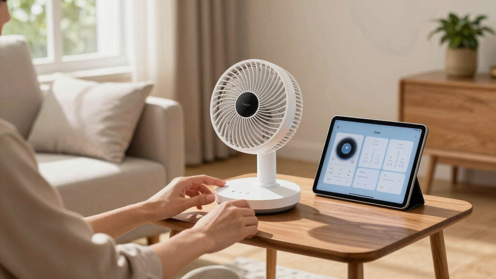 An iroh powered smart fan