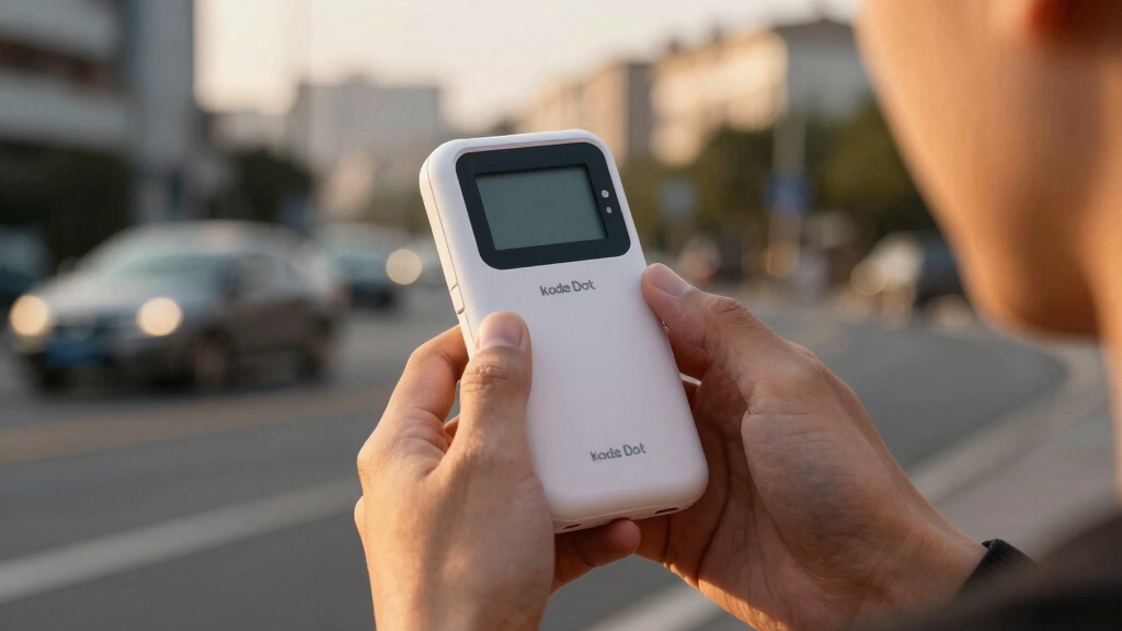 Kode Dot Programmable pocket device for makers, pentesters and geeks