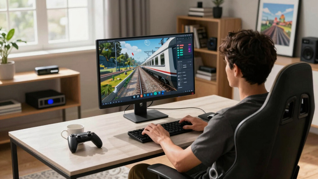 Train sim created by just one person is being called the best ever made
