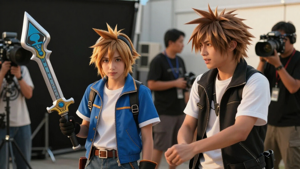 Kingdom Hearts 2 Final Scene Performed By Haley Joel Osment (Sora) & David Gallagher (Riku)! #D23