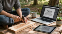 AI In Action: Crafting 'The Runestone Field' SVG Carving Animation