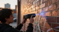 Show HN: Laser Graffiti