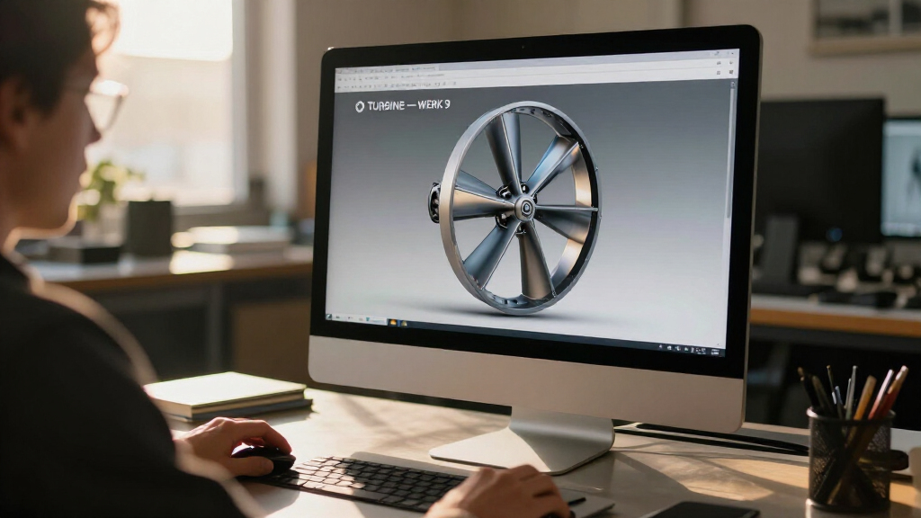 Discover The Scroll-Driven SVG Rotor In “TURBINE — WERK 9”