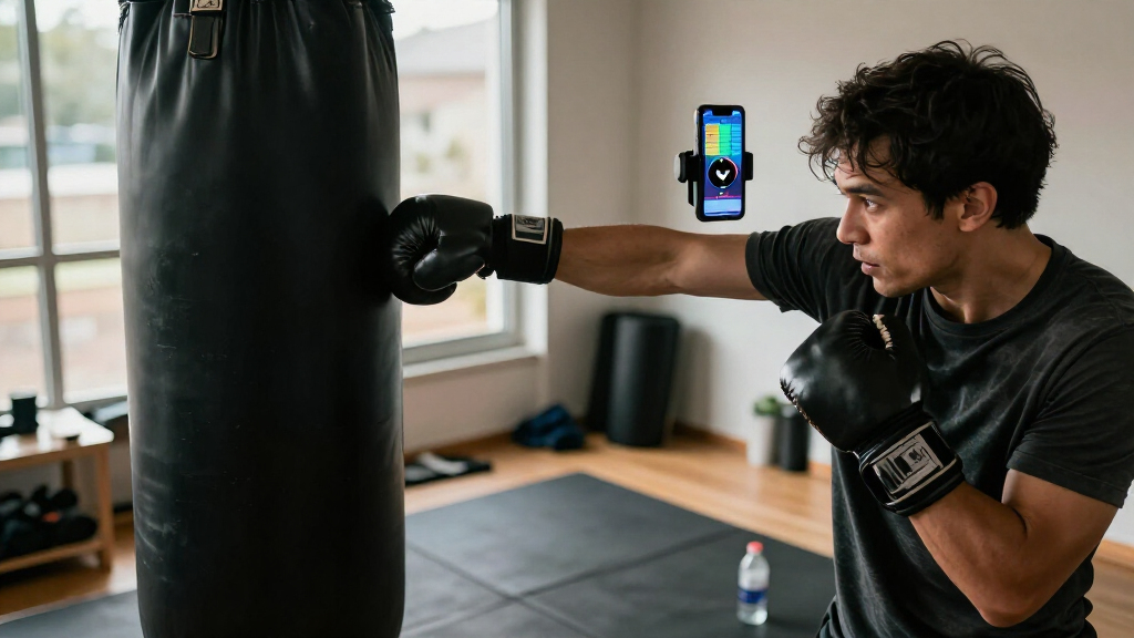 Home Boxing App Metrics: Round Scores And Punches