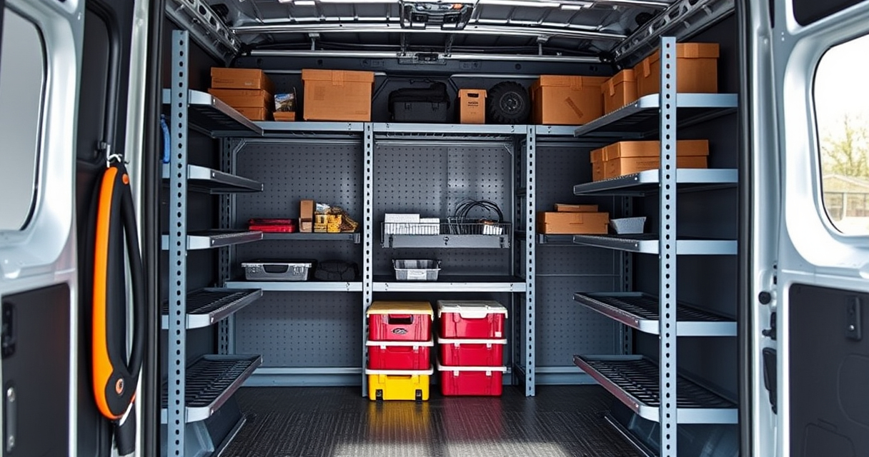 Melipron 60-Inch Van Shelving: A Fall Workday Review